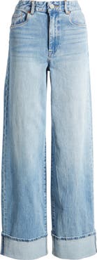 BLANKNYC Franklin Rib Cage High Waist Straight Leg Jeans