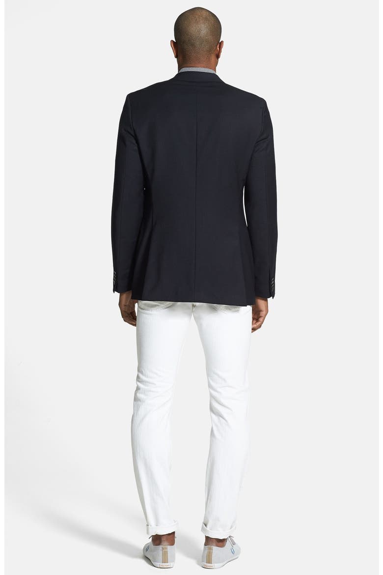 BOSS HUGO BOSS 'The Sweet' Trim Fit Blazer, Alternate, color, DARK BLUE