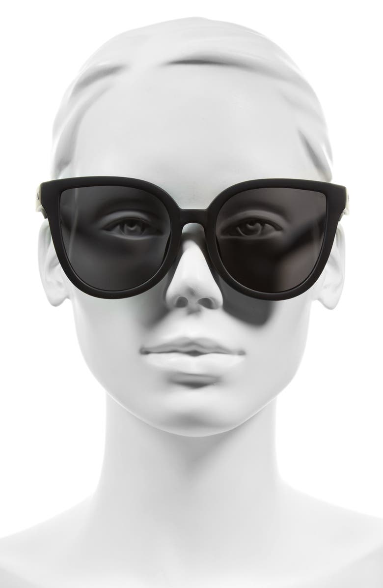 QUAY Australia Paradiso 52mm Cat Eye Sunglasses, Alternate, color, 