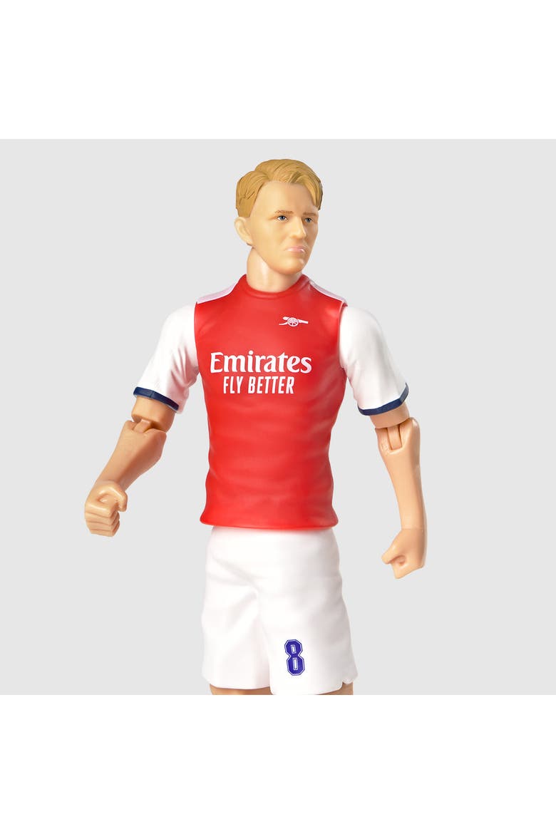 SOCKERS Arsenal F.C. Martin Ødegaard 8" Collectible Soccer Action Figure, Alternate, color, Red