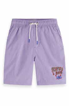 Scotch & Soda Kids' Logo Swim Trunks