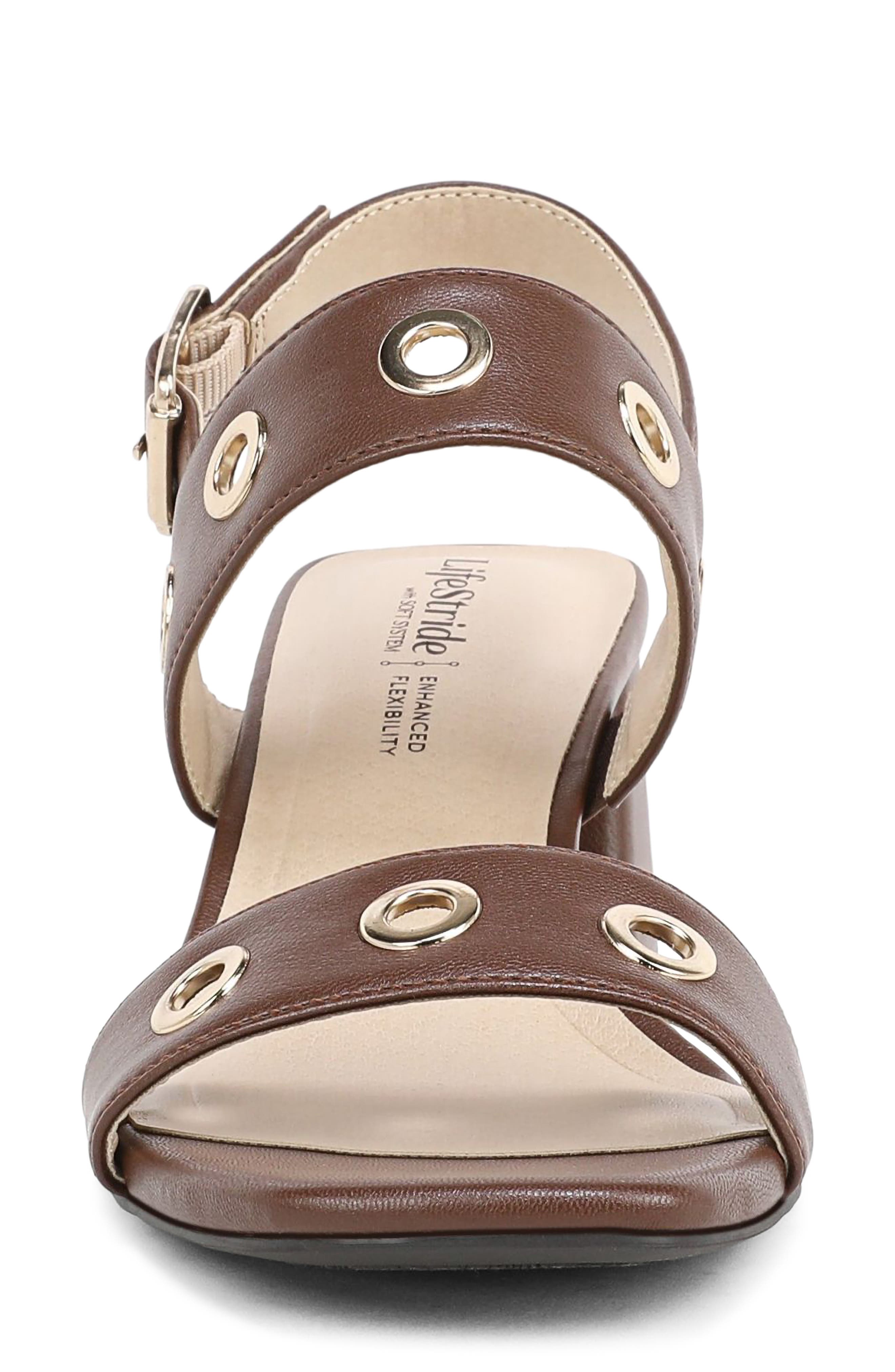 Clara Slingback Sandal, Alternate, color, COCOA BROWN