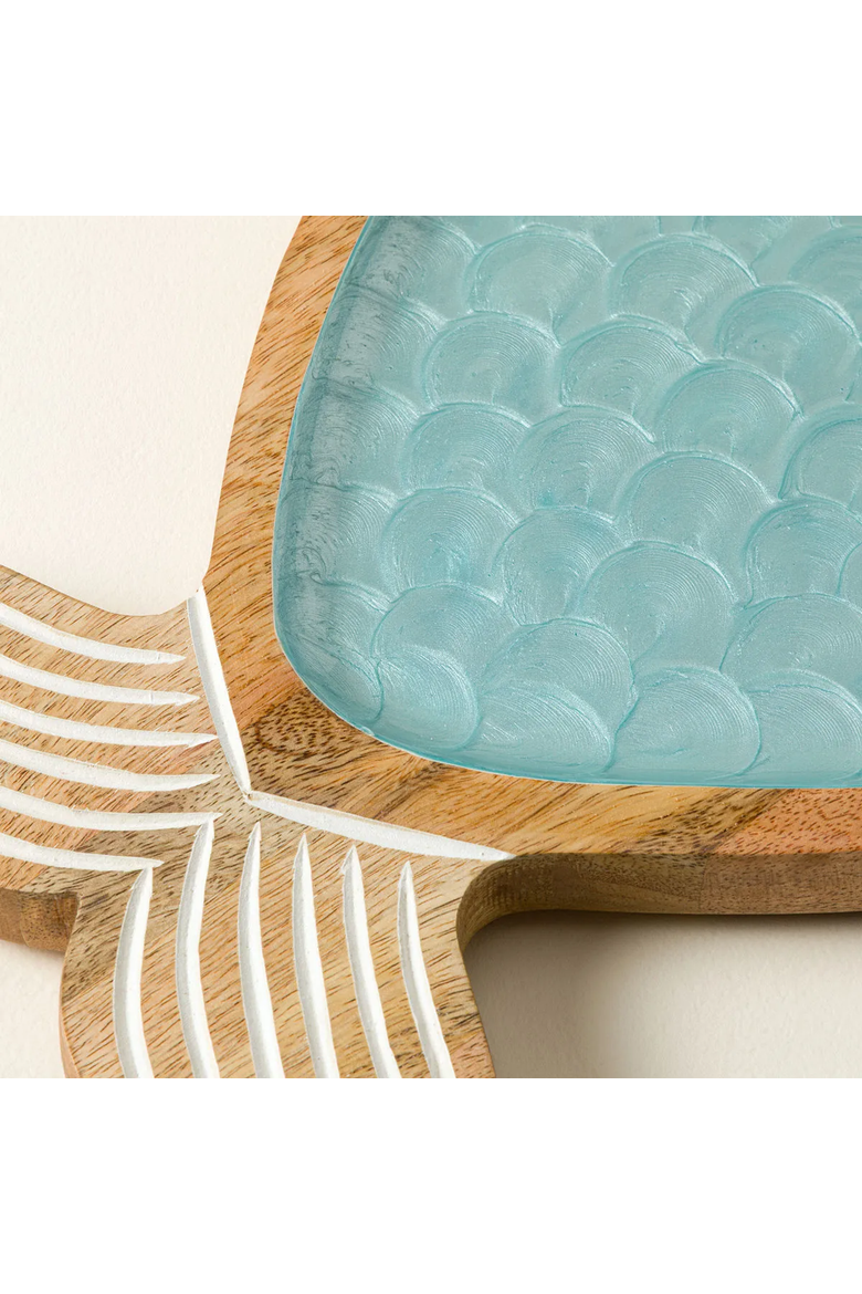 Seaside Serving Platter by Widgeteer, Inc., Alternate, color, Multi