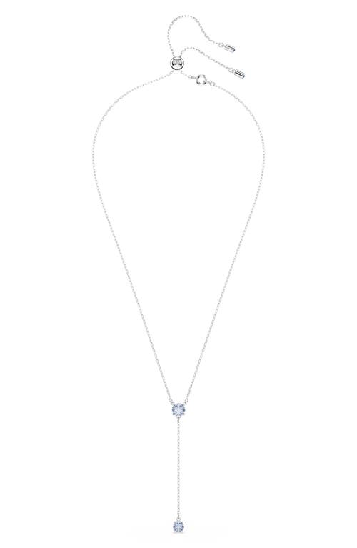 Swarovski Attract Y-necklace In Blue