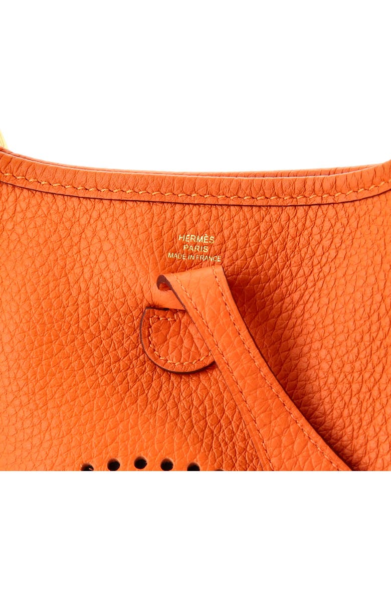 Pre-Owned Hermes Evelyne Bag Gen III Clemence TPM, Alternate, color, Orange Minium