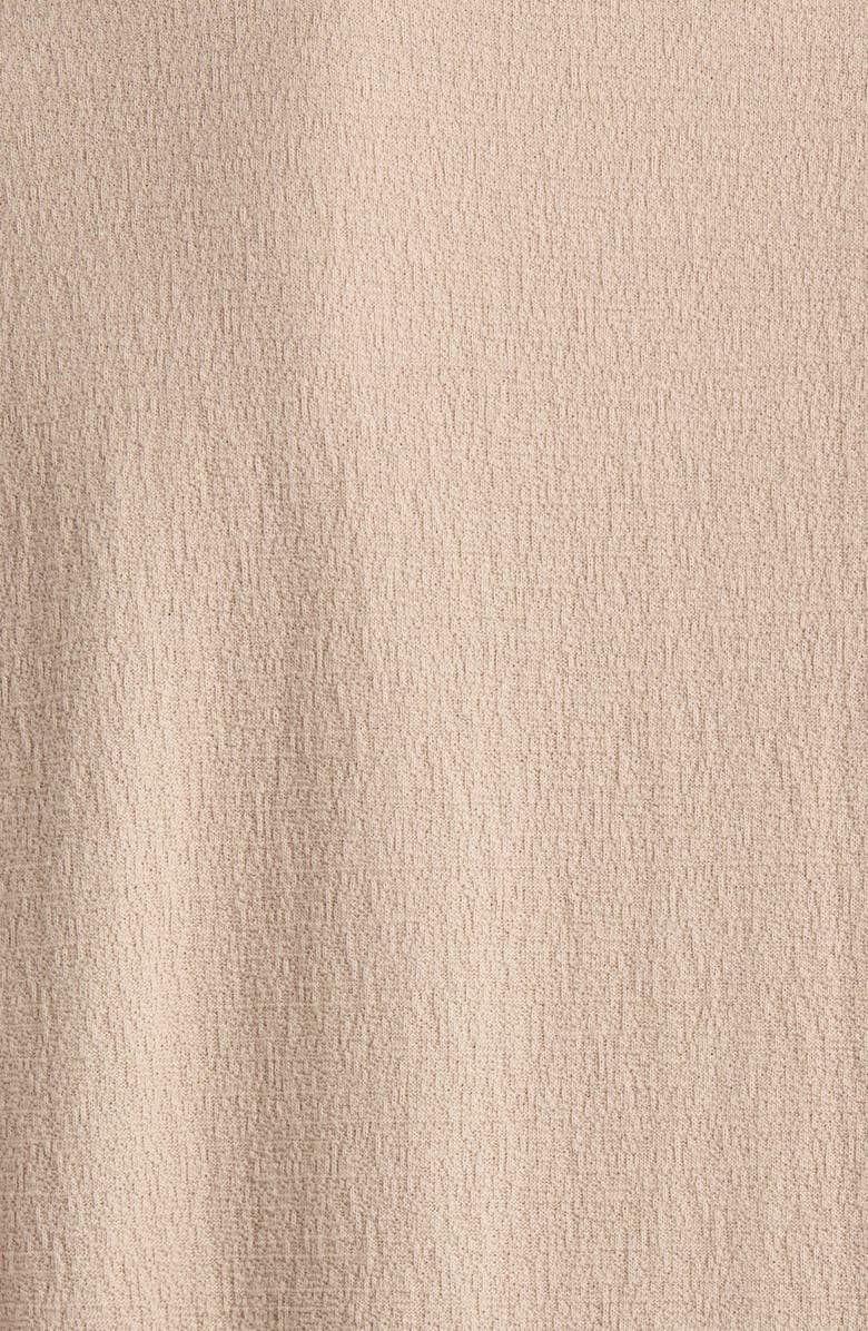 Robert Barakett Newman Short Sleeve Knit Button-Up Shirt, Alternate, color, Tan