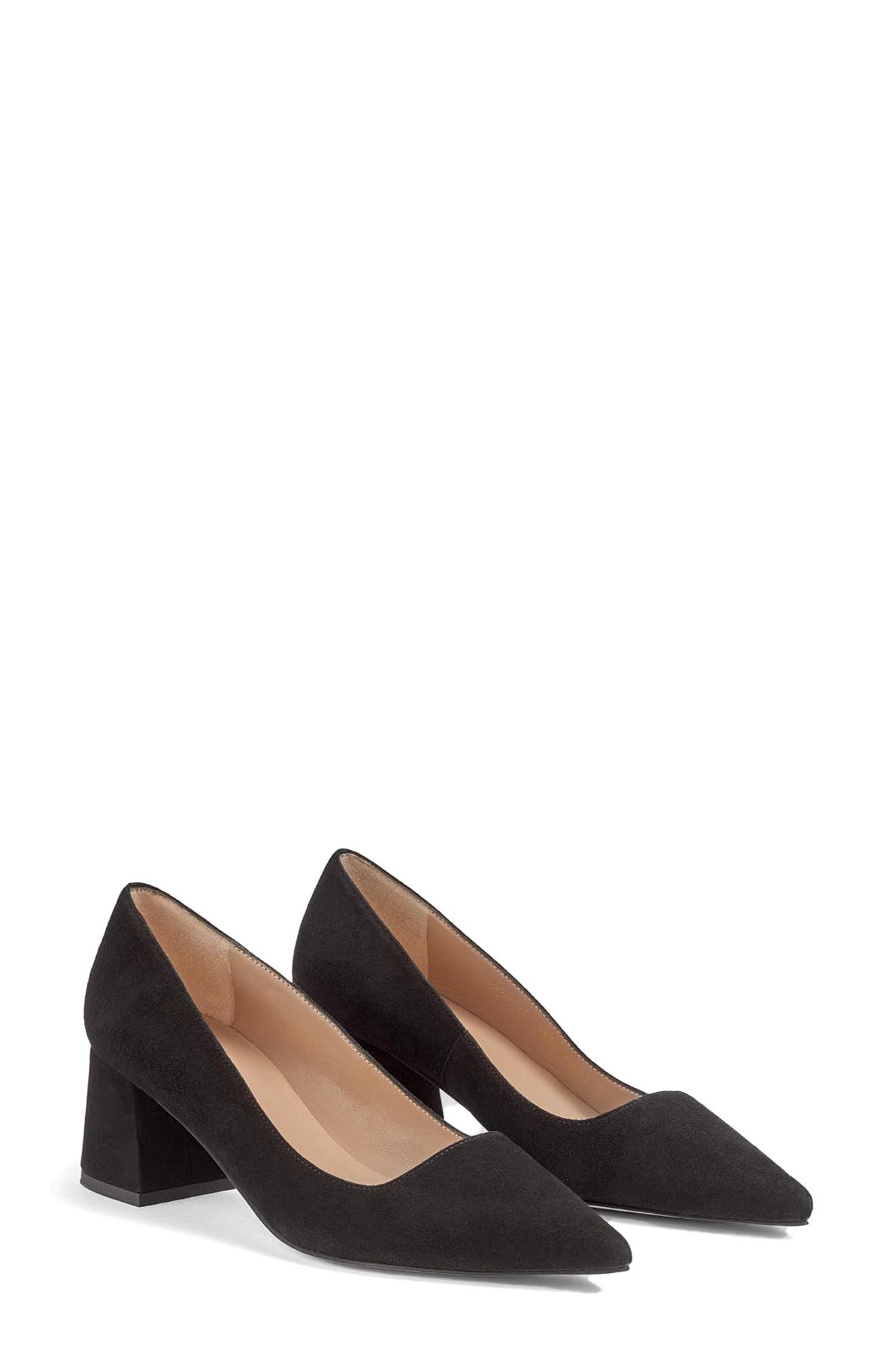 LK Bennett Sloane Pointed Toe Pump, Main, color, Black
