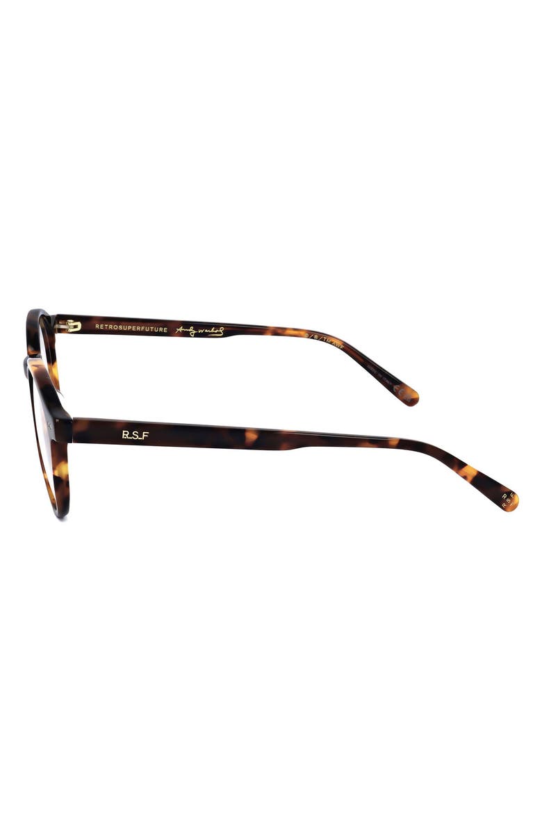 SUPER by RETROSUPERFUTURE<sup>®</sup> 49mm Round Optical Frames, Alternate, color, Tortoise