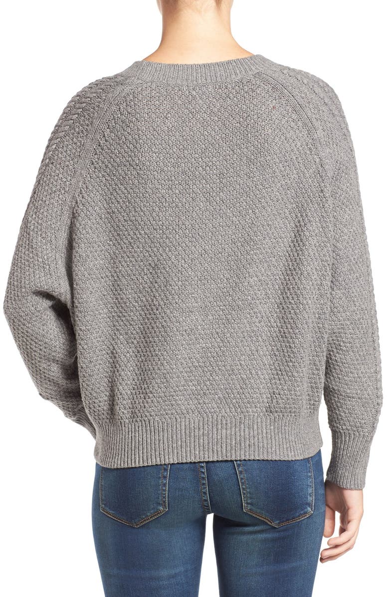 BP. Cable Knit Dolman Sweater, Alternate, color, 