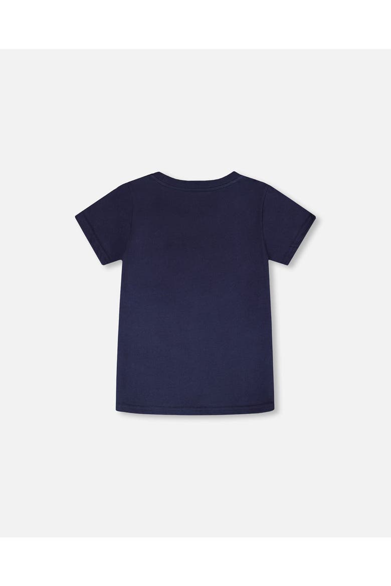 Short Sleeve Jersey T-Shirt with Chest Pocket, Alternate, color, Dark Blue
