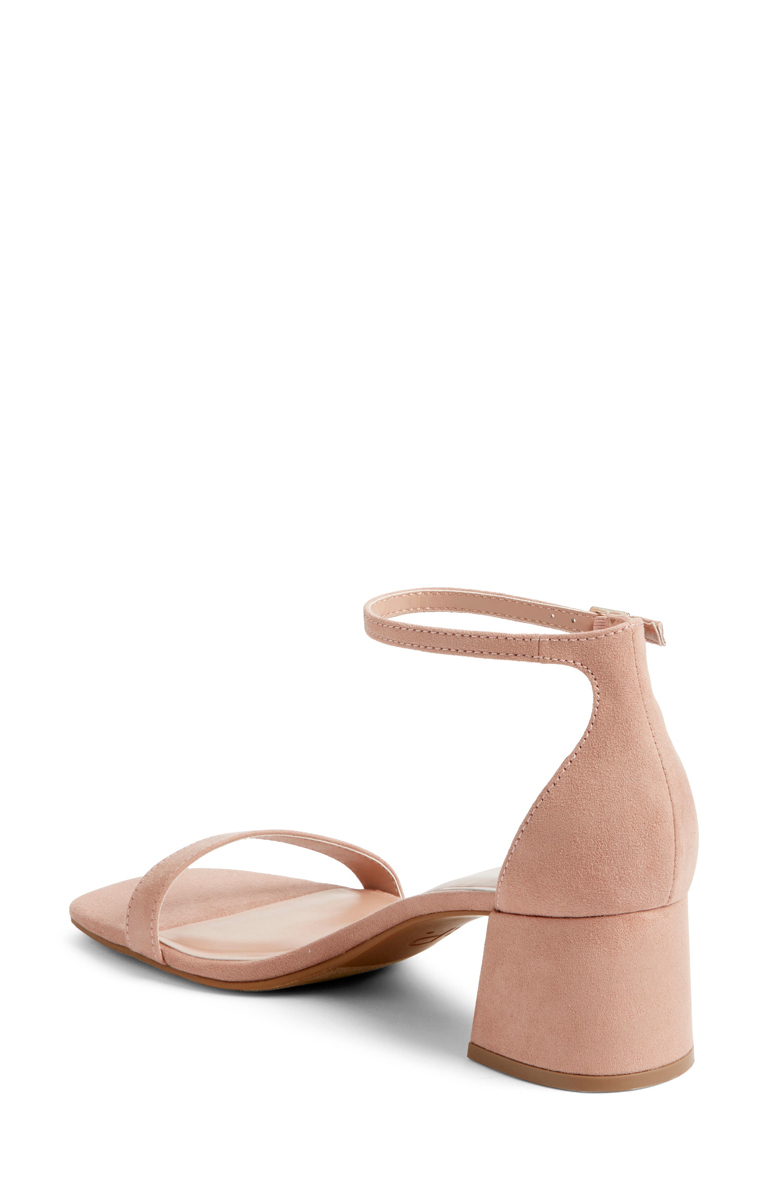Zena Ankle Strap Sandal, Alternate, color, TAN BLUSH