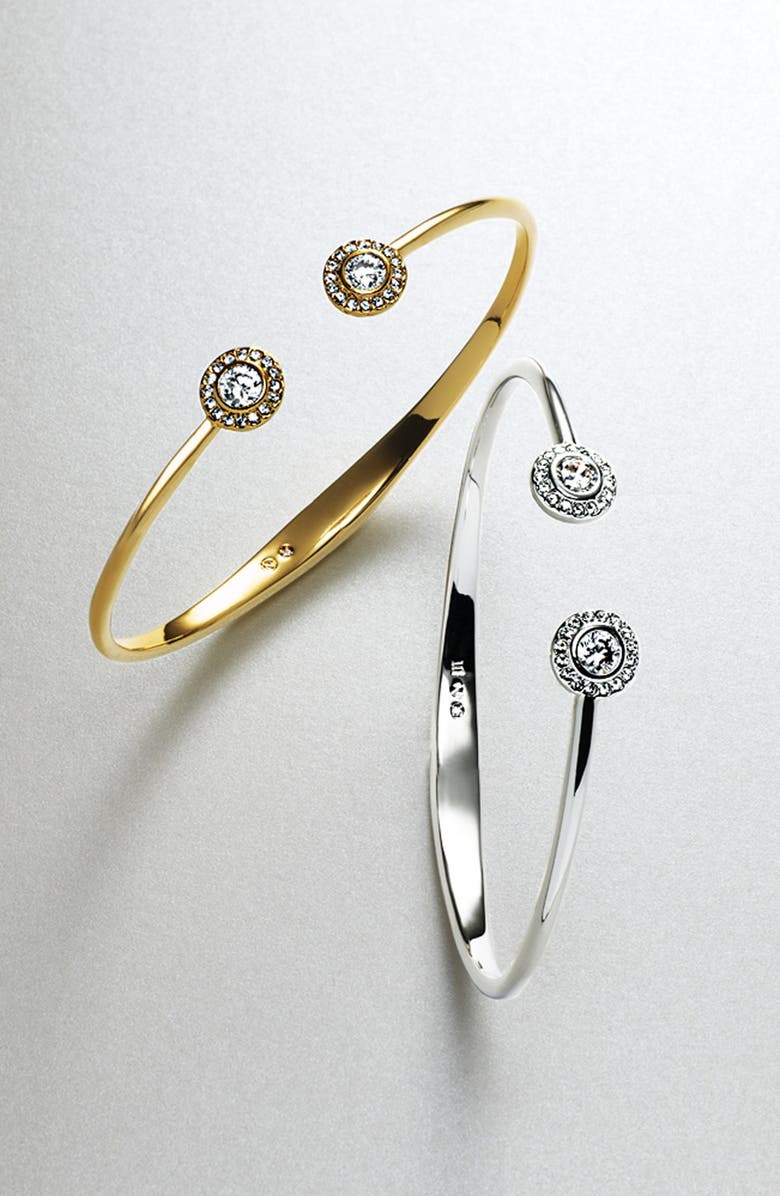 Nadri Framed Crystal Skinny Cuff, Alternate, color, 