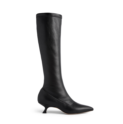 Neil J. Rodgers Seta Stretch Boot In Black Nappa