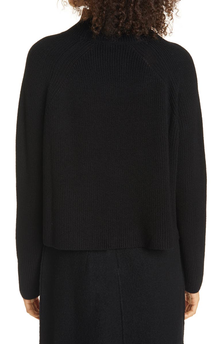 Eileen Fisher Merino Wool Crop Turtleneck Sweater, Alternate, color,