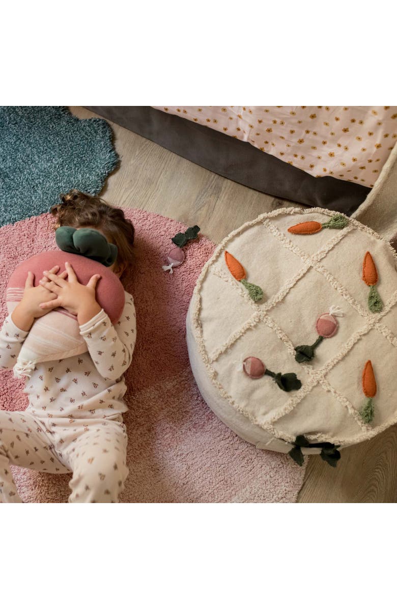 Lorena Canals Pouf Tic-Tac-Toe, Alternate, color, Multicolor