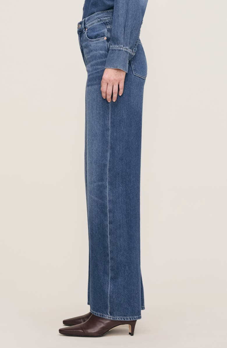 DL1961 Hepburn Aura High Rise Wide Leg Jeans, Alternate, color, Delray