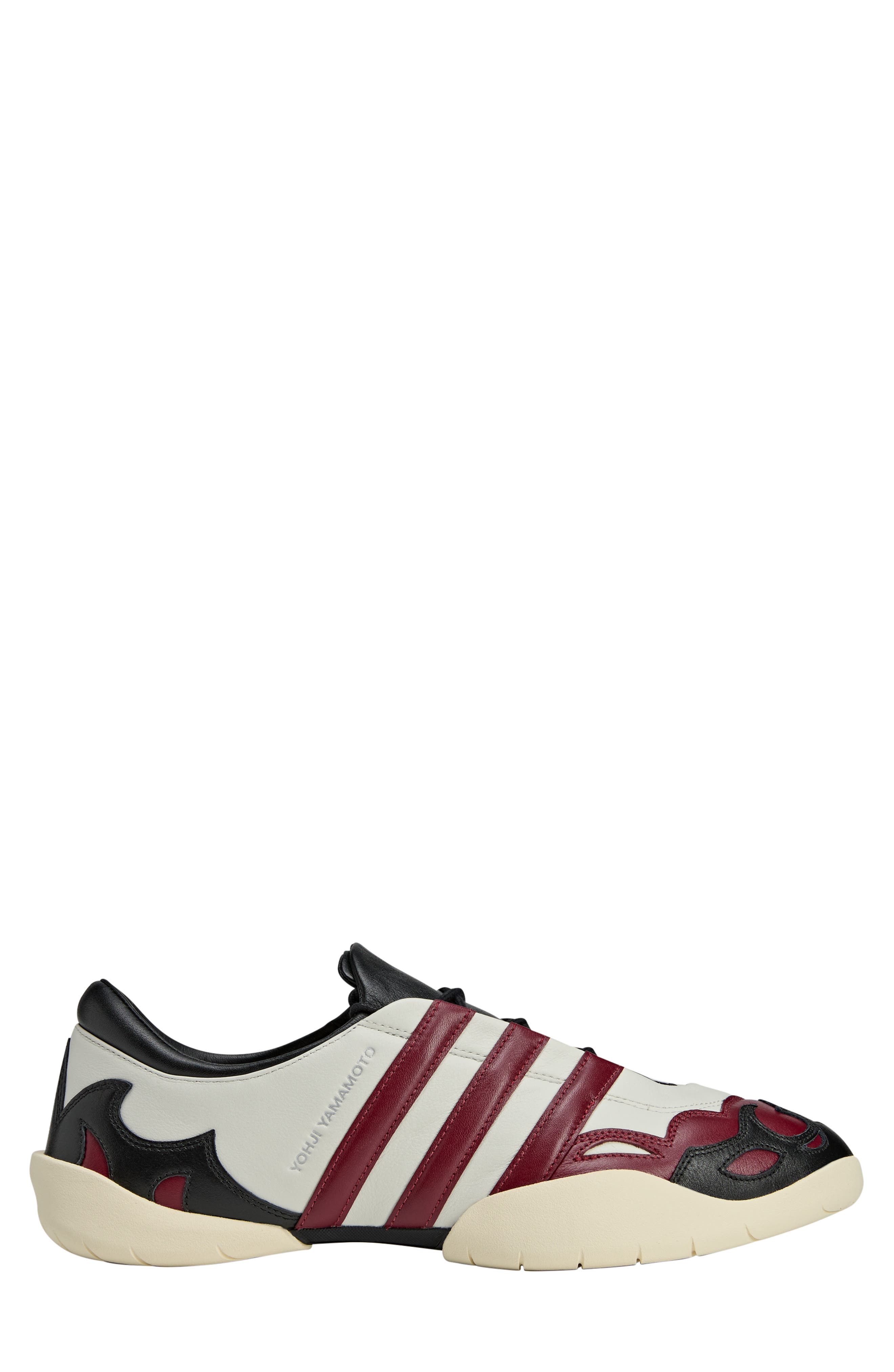 Y-3 Gender Inclusive Regu Sneaker, Alternate, color, Orbit Grey/ Burgundy/ Black