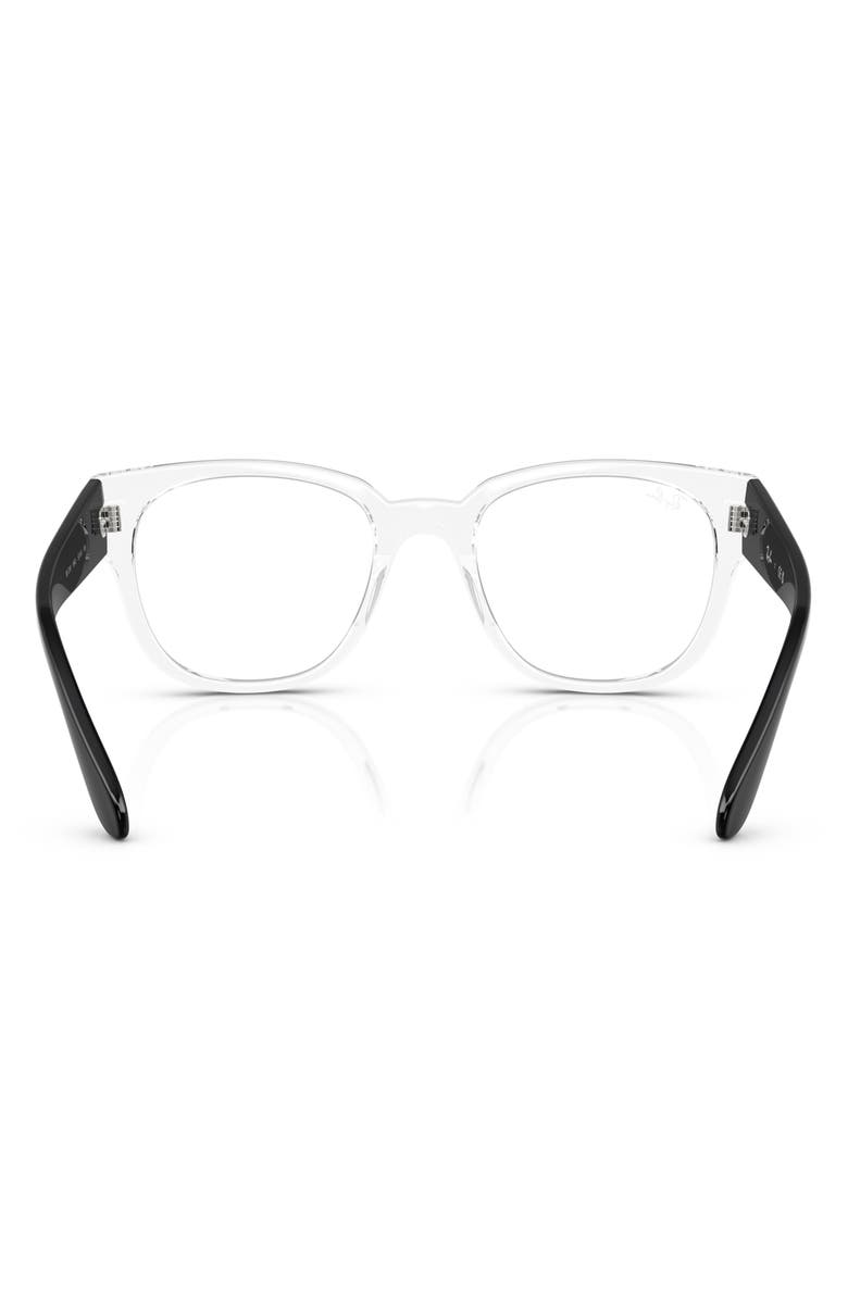 Ray-Ban 50mm Square Optical Glasses, Alternate, color, 