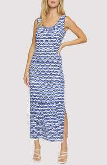 Lost + Wander Wave Open Stitch Maxi Dress