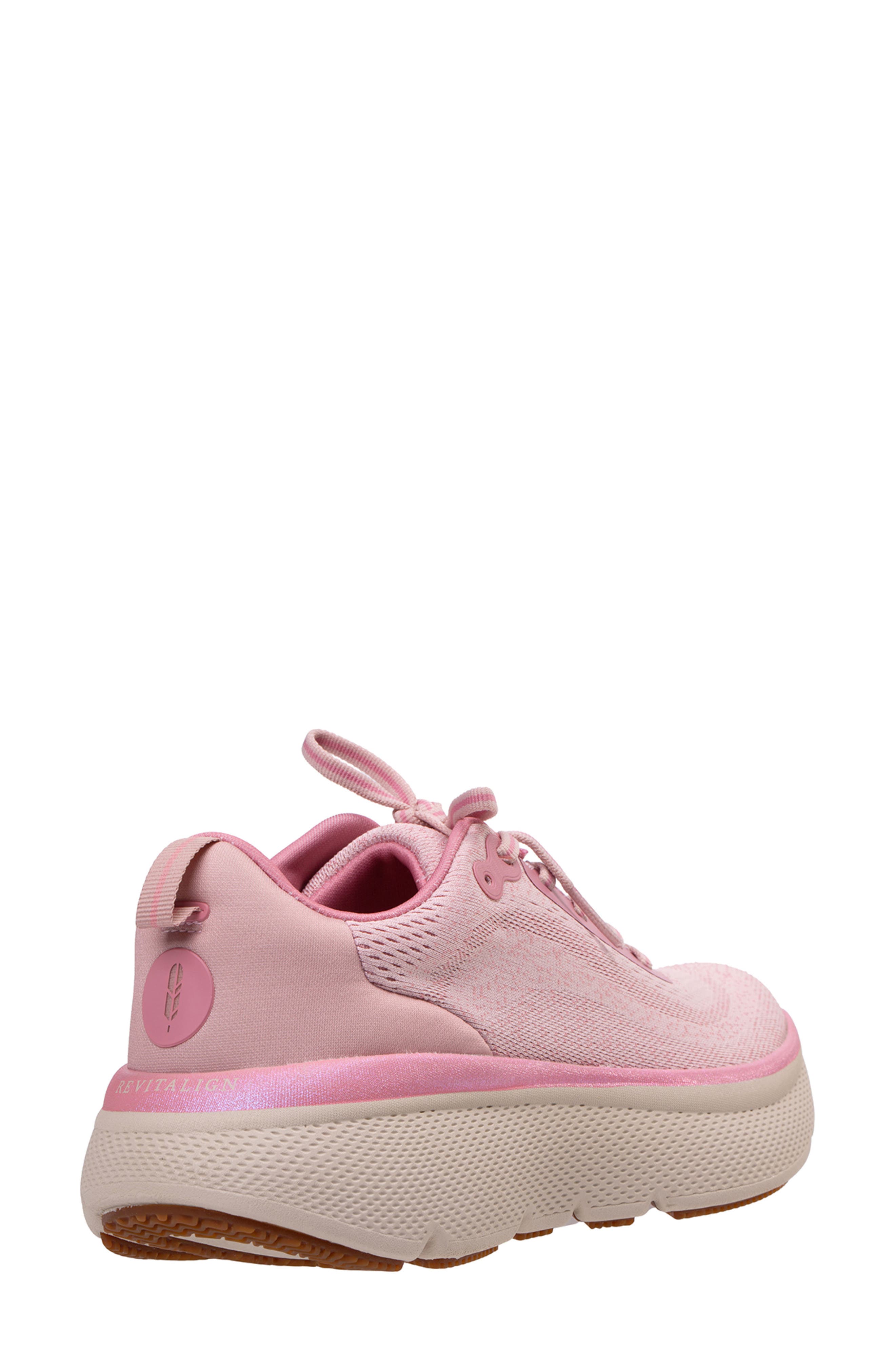 Gaia Walking Sneaker, Alternate, color, CRYSTAL PEACH WHIP