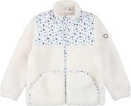 Petit Lem’s Mini Threads Kids' Floral Yoke Fleece Jacket