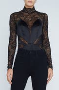 L'AGENCE Spritz Lace Bodysuit