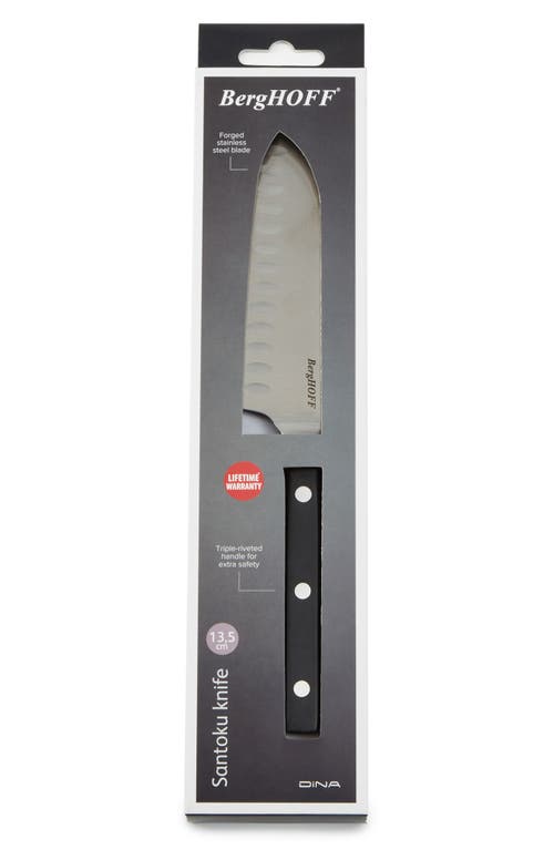 Berghoff Dina Gene 5.5-inch Santoku Knife In Black