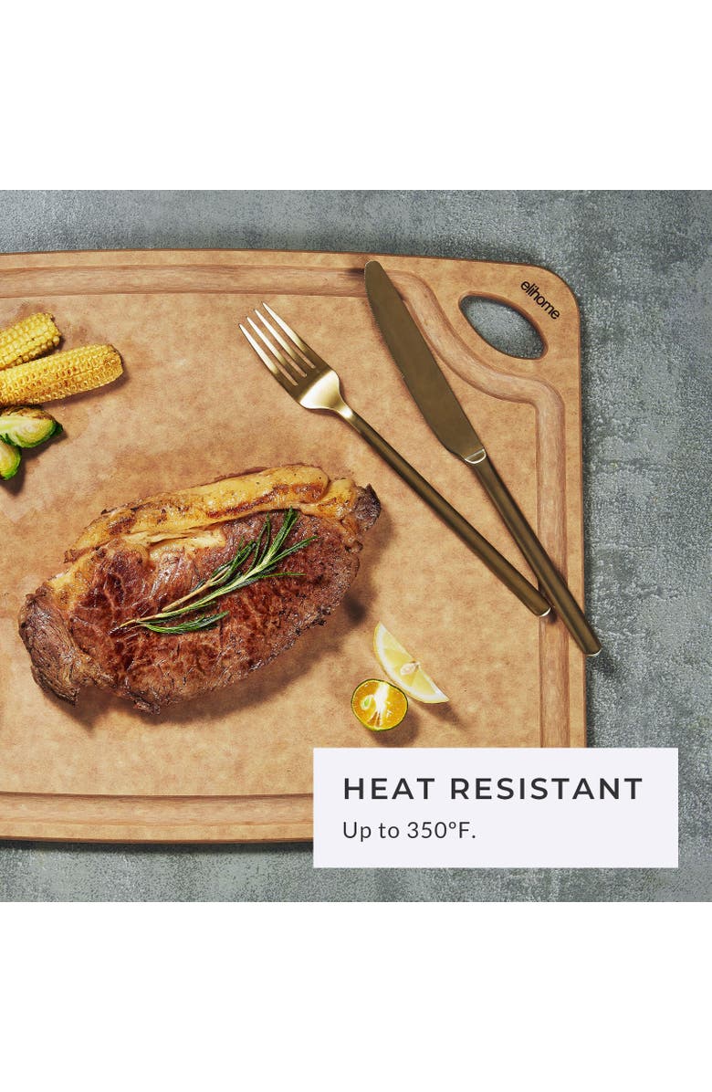 Eli Home Classic Series 12 x 16 x 1/4 Cutting Board - Large, Alternate, color, Brown