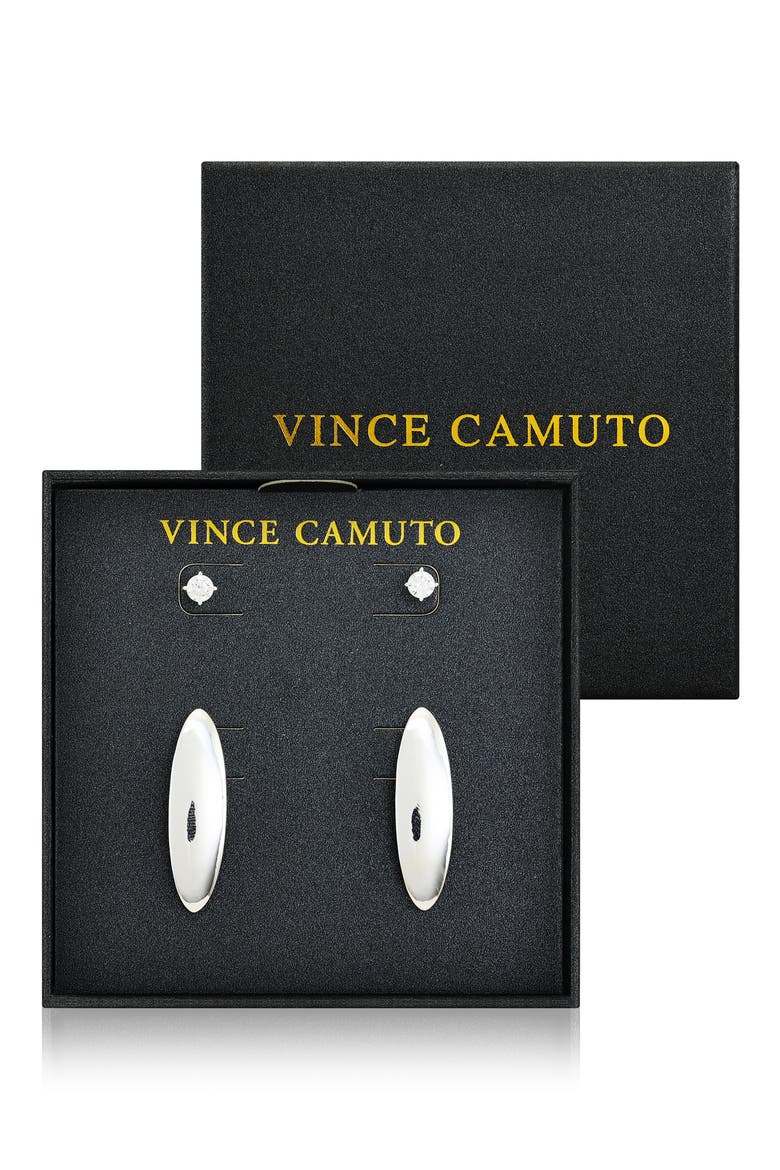 Set of 2 Assorted Stud Earrings, Alternate, color, SILVER