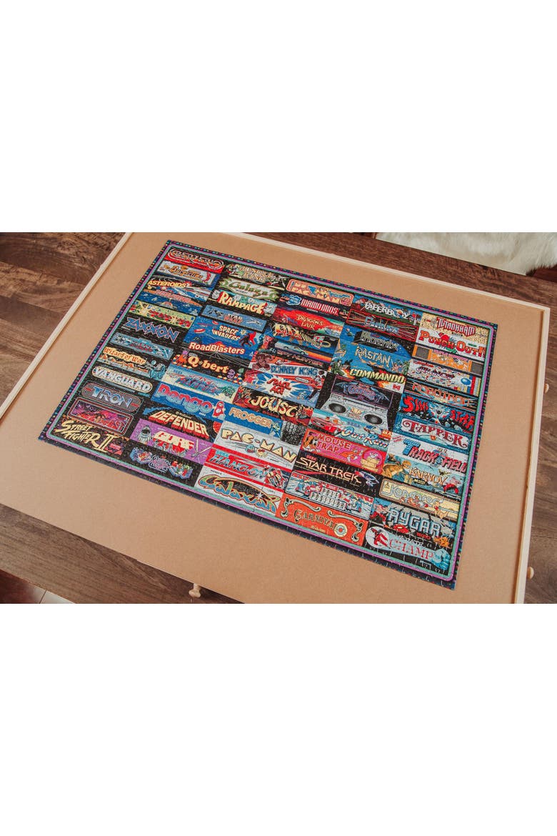 Arcadeageddon! Retro Arcade Game Collage 1000-Piece Jigsaw Puzzle, Alternate, color, Multi-Color