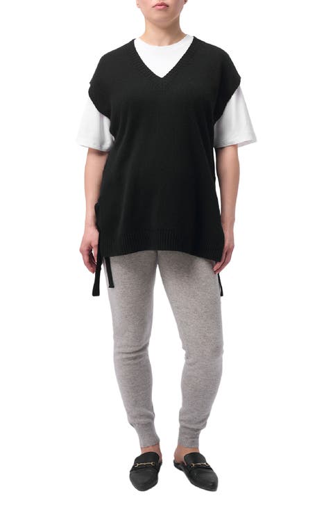 Over Bump Maternity Cashmere Knit Pants