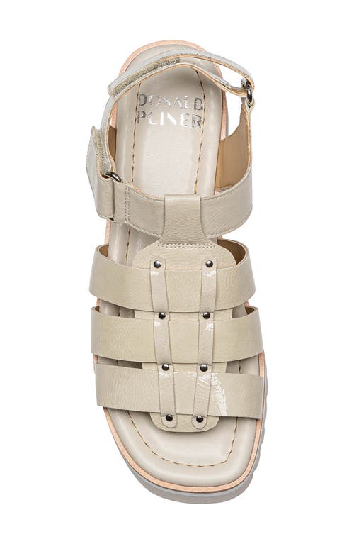 Donald Pliner Pryme Lug Sole Fisherman Sandal In Foam