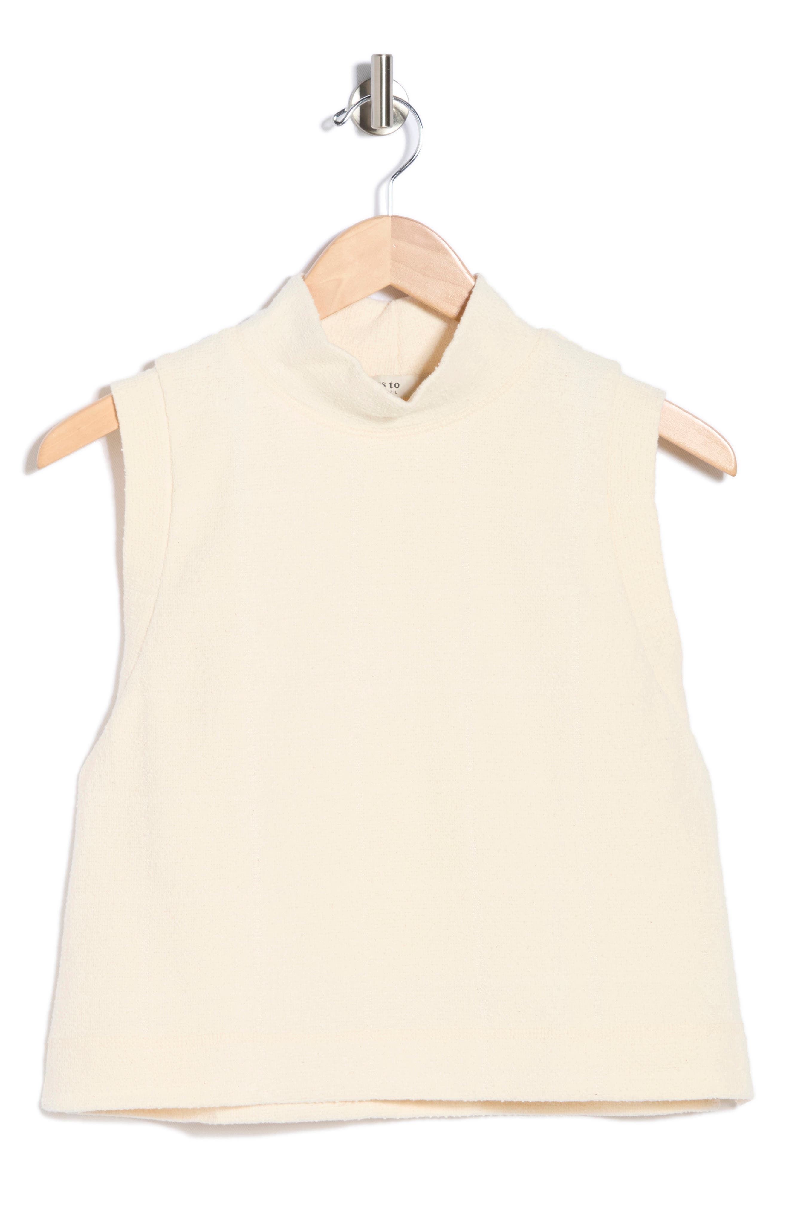 DRESS TO High Neck Boucle Tank