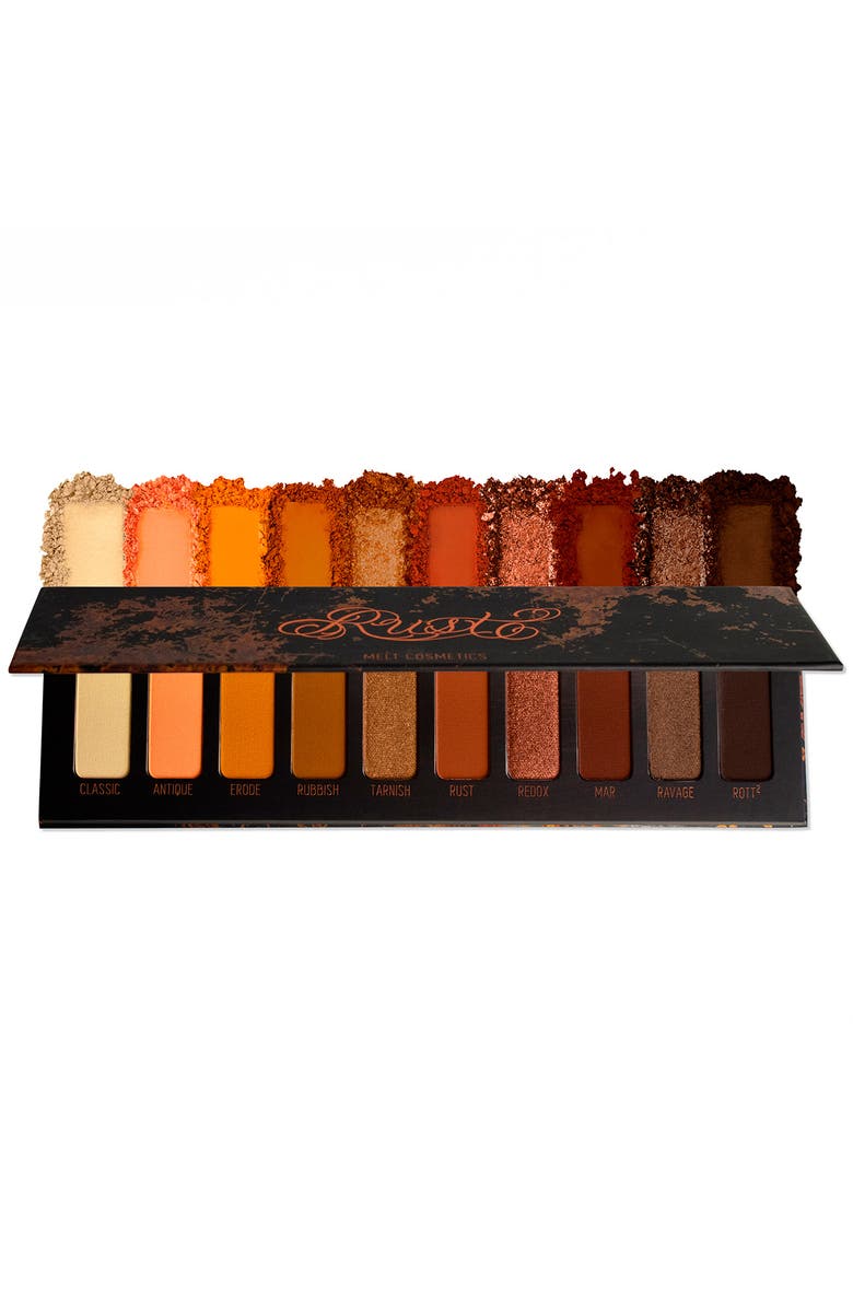 Melt Cosmetics Rust Eyeshadow Palette, Alternate, color, Rust