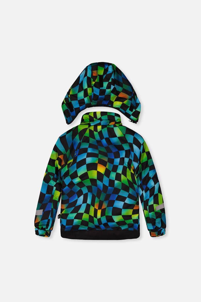 Play Insulated Cordura Reinforced Two Piece Snowsuit, Alternate, color, Green, Yellow & Blue Check