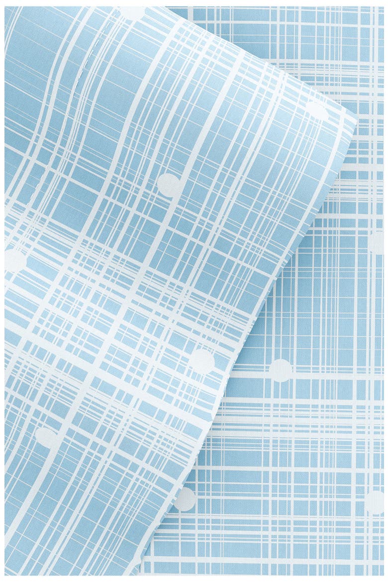 HOME SPUN Premium Ultra Soft Polka Dot Pattern 4-Piece Bed Sheet Set, Alternate, color, AQUA