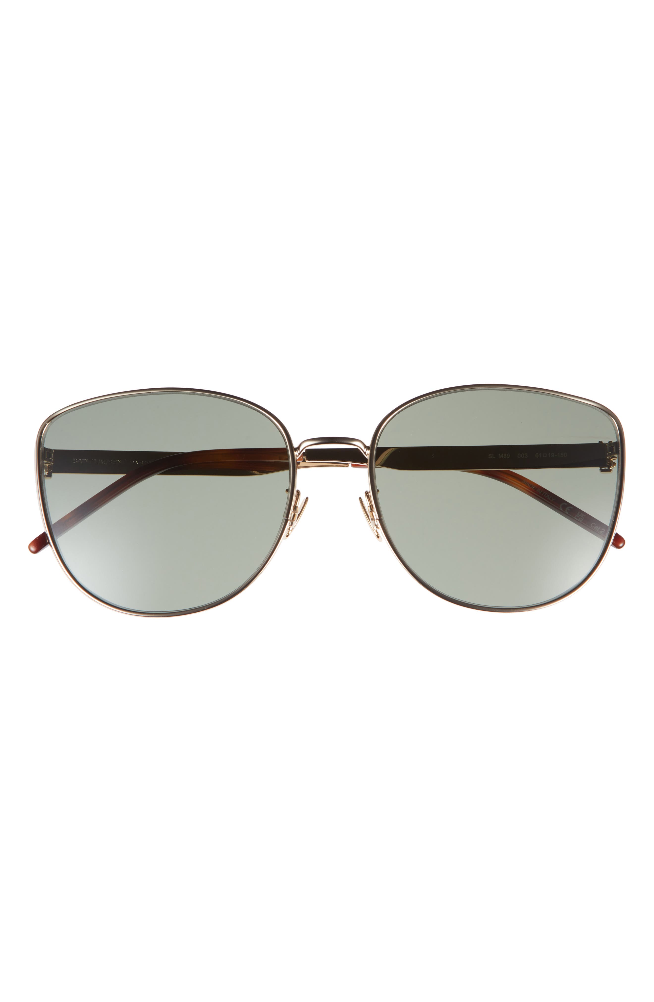 61mm Cat Eye Sunglasses