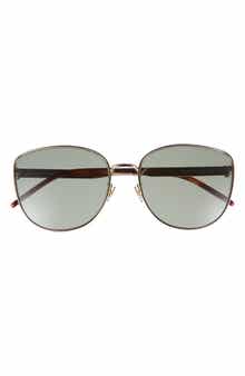 61mm Cat Eye Sunglasses