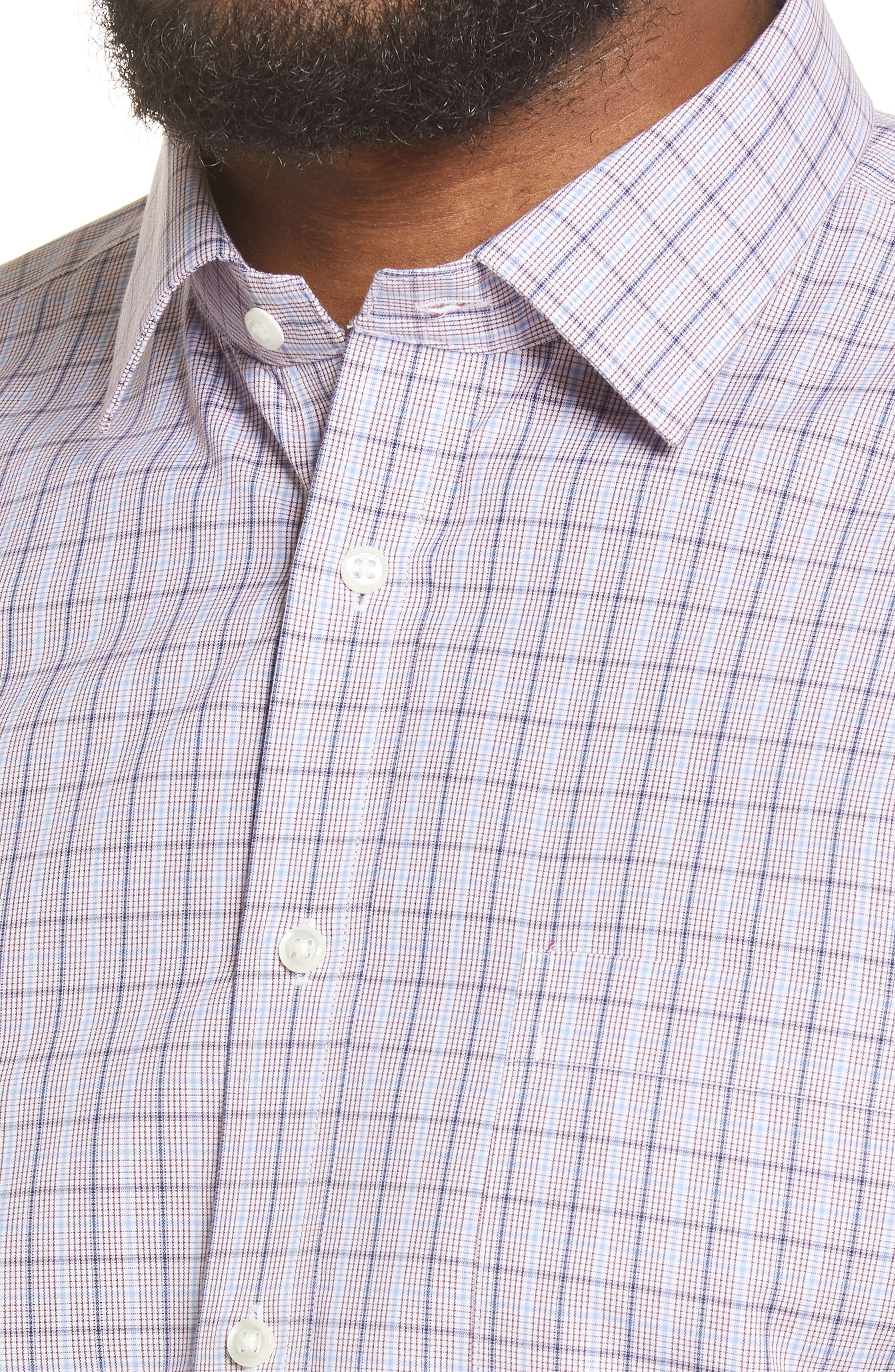 Nordstrom Smartcare Trim Fit Plaid Dress Shirt (Men) | Nordstromrack