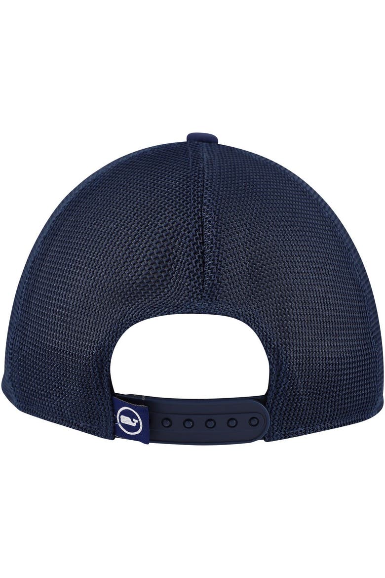 Men's Vineyard Vines Navy Kentucky Derby Trucker Adjustable Hat, Alternate, color, Navy