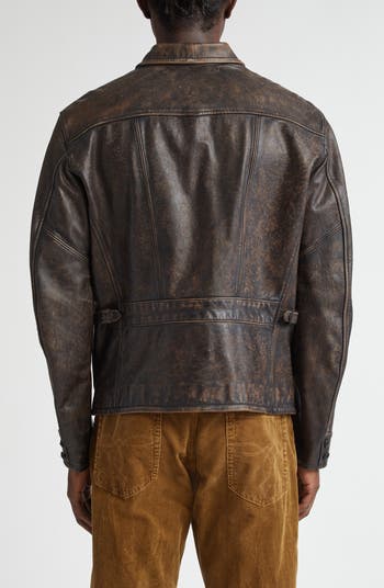 Men's Double RL Leather & Faux Leather Jackets | Nordstrom