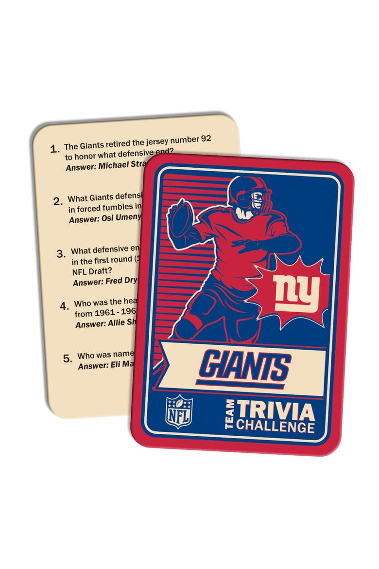 New York Giants Trivia Challenge, Alternate, color, Multicolor
