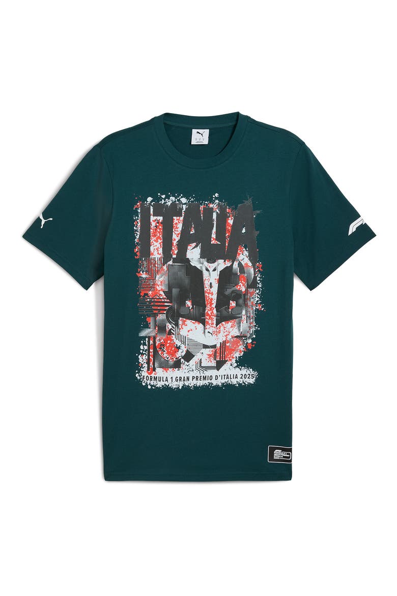 Formula 1® Italy Graphic T-Shirt, Main, color, GREEN TERRAIN