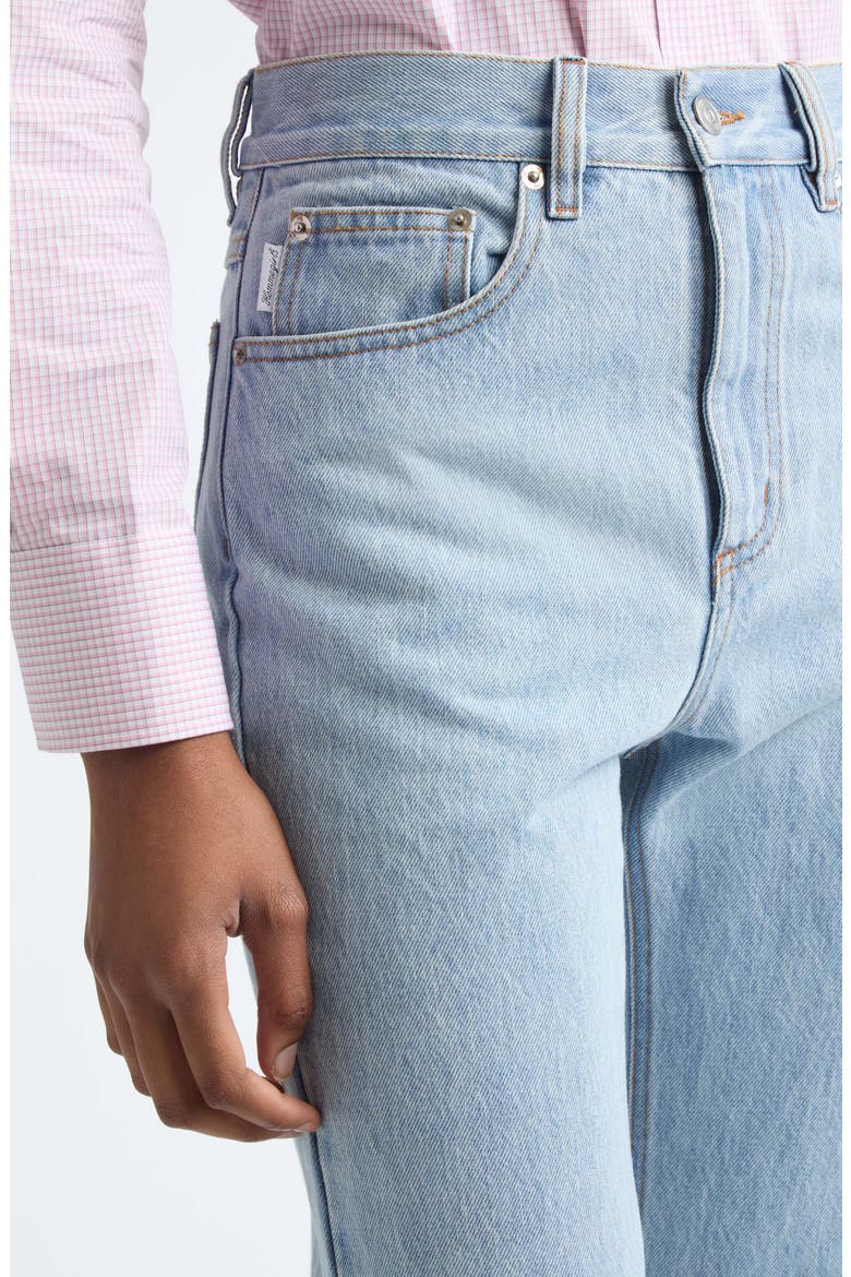 HG N.2 Straight Leg Jeans, Alternate, color, STONEWASH