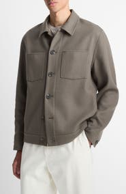 Vince Splittable Wool Blend Shop Jacket
