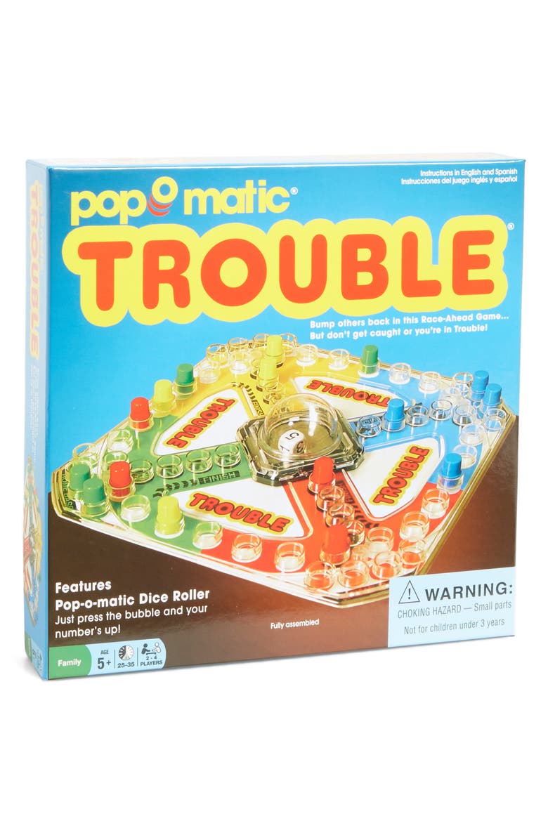 Winning Moves Classic Trouble Board Game, Main, color, 