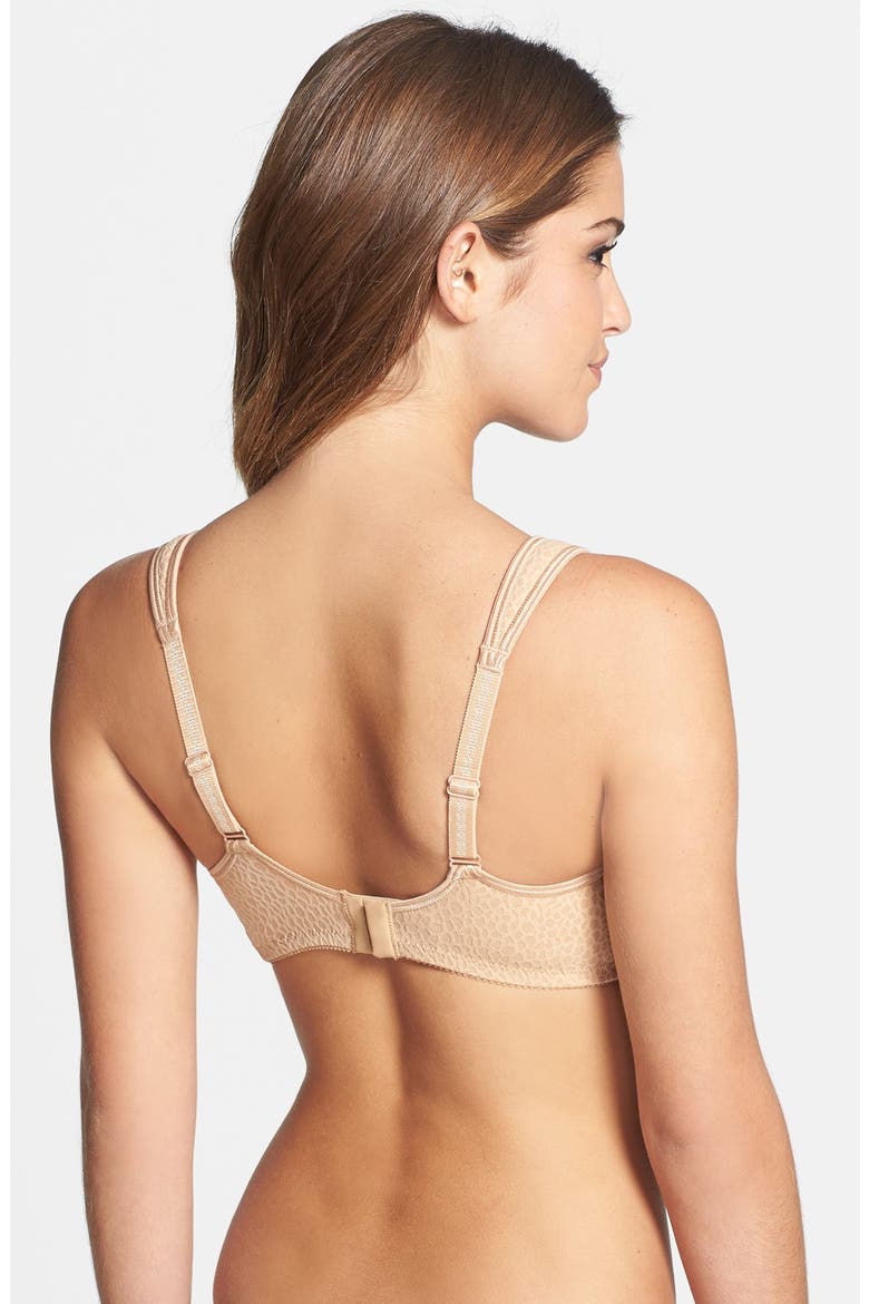 Mona Seamless Soft Cup Bra, Alternate, color, COGNAC