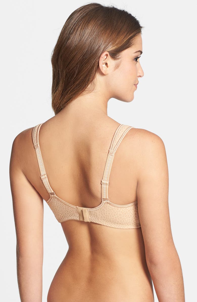 Amoena Mona Seamless Soft Cup Bra, Alternate, color, Cognac