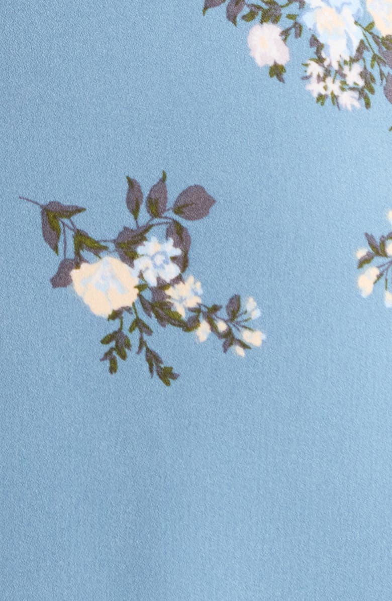 SUGARLIPS Moxie Floral Baker Tie Strap Midi Dress, Alternate, color,