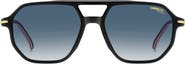 Carrera Eyewear Carrera 54mm Rectangular Sunglasses